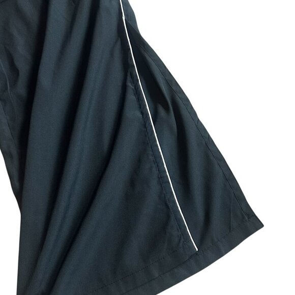 Jason Wu Black Flare Leg Pants White Side Stripe Accents Split Size Small Womens - Picture 4 of 11